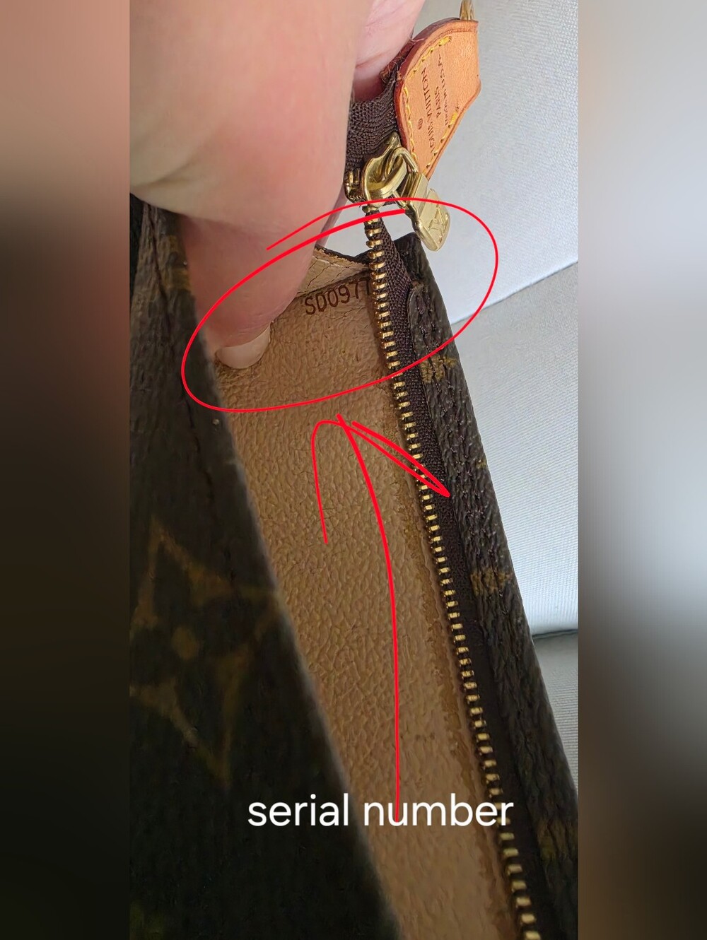 Authentic Louis Vuitton Monogram Pouch - Picture 13 of 16